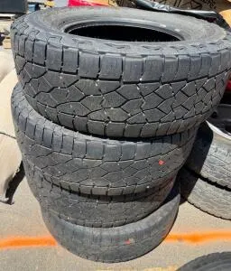 Definity Back Country A/T2 LT265/70R17 Load E All-Terrain Tires Set of 4, ~65% Tread
