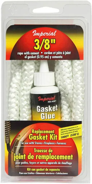 Imperial Mfg Group 3/8X6 Gasket Rope Kit Ga0187 Wood Stove & Fireplace Repair
