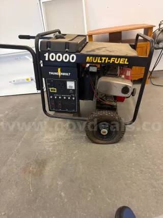 Vanguard 10000 multi fuel gas/propane generator
