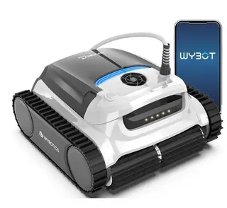 WYBOT Corded Smart Robotic Pool Vacuum, MilleLoom Self-Clean Cat Litter Box, HAWK BROTHER Suspension Kit