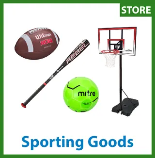 5 Pallet Spaces of Sporting Goods