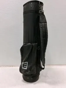 Wilson Stand/Carry Golf Bag, 2 Dividers, Black, Dual Legs, Lightweight