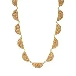 Kate Spade New York Mod Scallop Pave Necklace Blue Heron Multi One Size