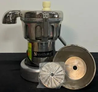 Nutrifaster N350 Commercial Centrifugal Juicer, 1 HP, Stainless Steel, Serial #97030