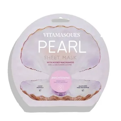 Vitamasques Pearl Sheet Face Mask - 0.74 fl oz
