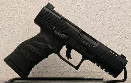 Walther WMP .22 WMR Semi-Automatic Pistol, 2 Mags, 4.5" Barrel, Optics-Ready Slide