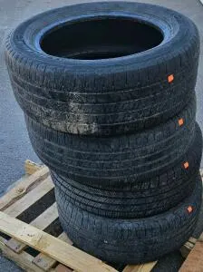 Michelin 235/55R17 All-Season Radial Tires Set Of 4, M+S, Green X, 99H Load Index