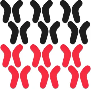 24Pcs Ski Snowboard Boots Fitting, J Bars Self-Adhesive Protect Feet Pads