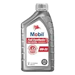 Mobil Full Synthetic High Mileage Motor Oil 0W-20, 1 Quart