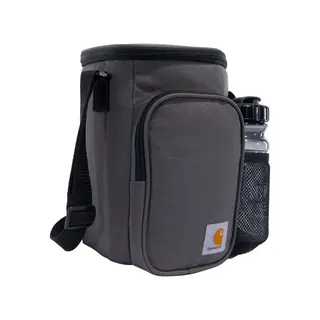 Carhartt Insulated 10 Can Vertical Cooler + Water Bottle Gray One Size