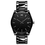 MVMT Element Men's Gloss Black Ceramic Case Watch with Black Ceramic Bracelet