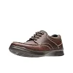 Clarks Men's Cotrell Edge, Brown Oily Leather, 12 E US US