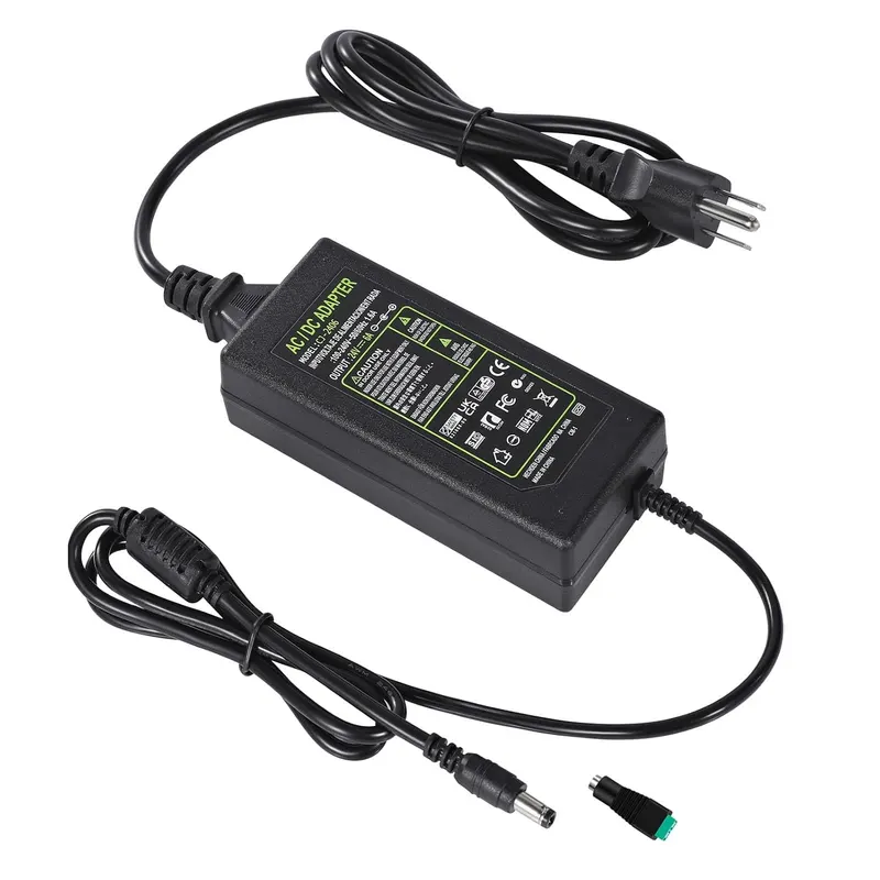 24V 6A Power Supply Adapter 144W,100-240V AC to DC 24V 6A LED Power Adapter