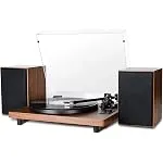 DIGITNOW Vinyl Record Player with Magnetic Cartridge & Adjustable Counter Weight,Wireless...