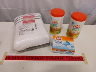80 Sun & Earth Citrus Biodegradable Wipes, Arm & Hammer Power Sheets Detergent, 100% Cotton Towels