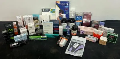 Bulk Lot of 35–45 Health & Personal Care Items – Skincare, Haircare, Supplements, and More