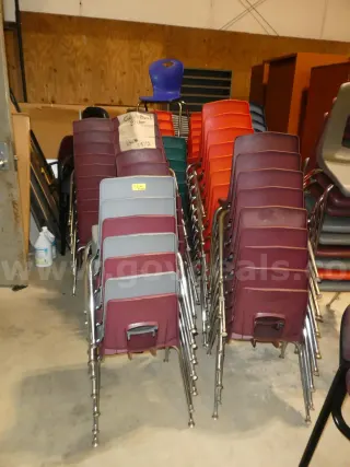 Approximately 81 - Stackable Classroom Chairs