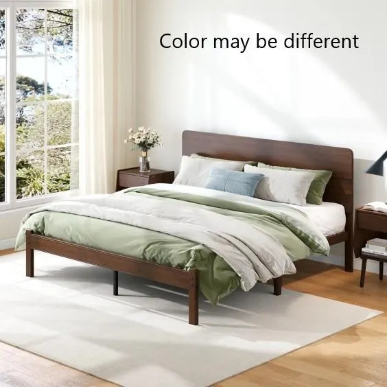 Furniture - Latitude Run Platform Bed, Gracie Oaks Console Table, Ilsefriede 5-Piece Snack Table Set