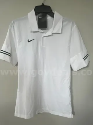 Nike Gameday FOOTBALL COACH POLO CI4465-105 White Green MEN'S SIZE SMALL NEW $75 *WILL SHIP