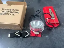 ELECTRIC LANTERN UNISEX HEADLAMP MINER MILITARY 6230-00-643-3562 NEW IN BOX *CAN SHIP