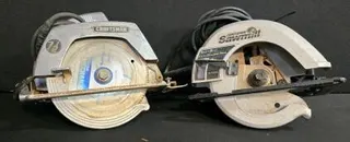 (2) Craftsman Electric Circular Saws, 7.5" and 7.25" *Both Work