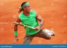 VINTAGE RAFAEL NADAL NikeFIT TENNIS PARIS 2008 Men's GREEN Tank TOP 267787-300 SIZE XL NWOT *WILL SHIP