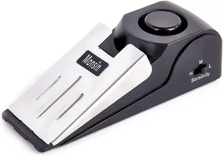 Door Stop Alarm, Door Stopper with 120DB Security Alarm, Floor Wedge Doorstop for Travel Apartment Home House (Pack of 1)