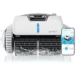 WYBOT Robotic Pool Cleaner with APP, Wall Climbing Pool Vacuum, 65W Excellent Power, Smart...