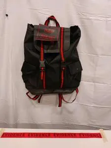 Polo Ralph Lauren Red Backpack – Promotional Gift, Black with Red Accents, New with Tags