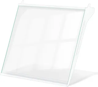 Upgraded 5304511775 Refrigerator Tempered Glass Shelf Assembly Replacement Compatible with Frigidaire Side-by-Side Refrigerator Glass Shelf Replace FFSS2615TD0 FFSS2615TD1 Refrigerator Parts