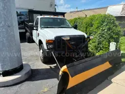 2008 FORD F-350 SD DUMP BED/SNOW PLOW RUNS AND DRIVES - SHIPPING AVAILABLE