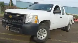 2012 Chevrolet Silverado Ext Cab 4WD
