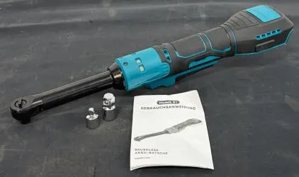 Cordless Brushless Electric Ratchet Wrench R1, 3/8" Drive, 70 ft-lbs Torque, 200 RPM