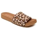 Minnetonka Heidi - Comfy Slides for Women Featuring Vibrant Fabric Print Design, Classic S...