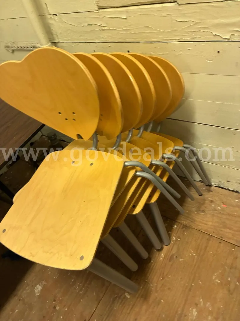 MODERN CHAIR STACK / SCHOOL / SUNDAY SCHOOL / ART ROOM / DINING