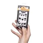 Olive & June Halloween Super Stick Press-On Nails, Batty For You