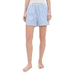 POLO RALPH LAUREN Women's Slip Boxers with Logo Elastic, White Cloud/Hydrangea, S