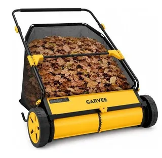 Push 30in Manual Leaf/Grass Lawn Sweeper, DUMOS Accent Chairs, Roundhill Furniture Wood Coffee Table