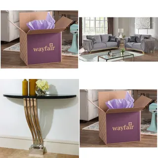 Truckload 15 Pallets (oversized) - 58 Pcs - Untested Customer Returns - Furniture - All Boxes Included - wayfair, August Grove, Bohemia Crystal, Latitude Run