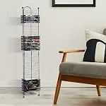 Atlantic 52-DVD/BLU Ray Disc Tower, Gunmetal finish (UPDATED)