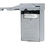 EATON CORPORATION, Color Eaton Dpf221Rp Pullout Air Conditioner Disconnect, 120/240V, 30-A...