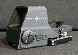 Sightmark Ultra Shot R-Spec Reflex Red Dot Sight, QD Mount, 4 Reticles, Red/Green, USA *Untest No Battery*
